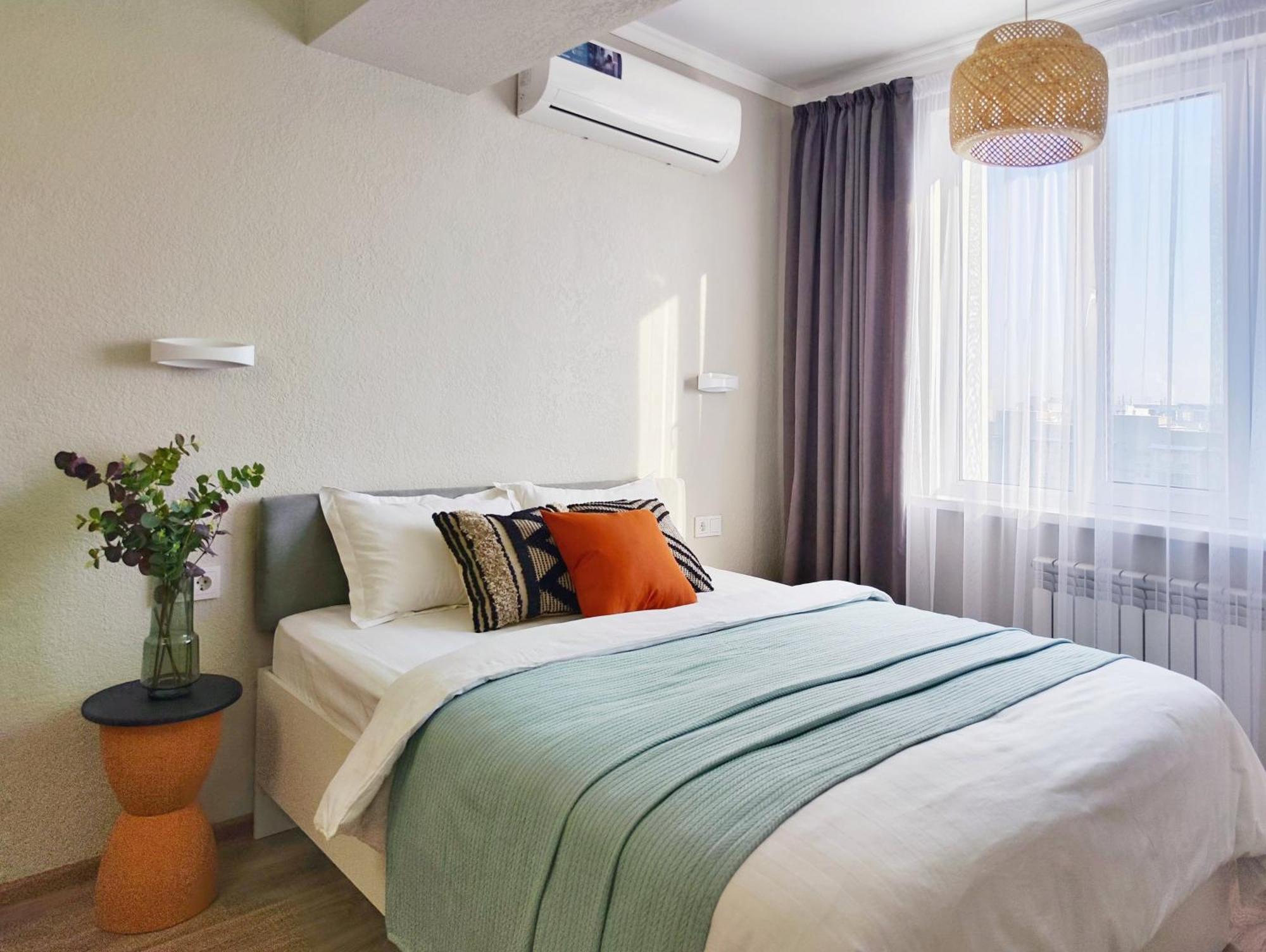 Modern Apartment In Golden Square Almaty Exterior foto